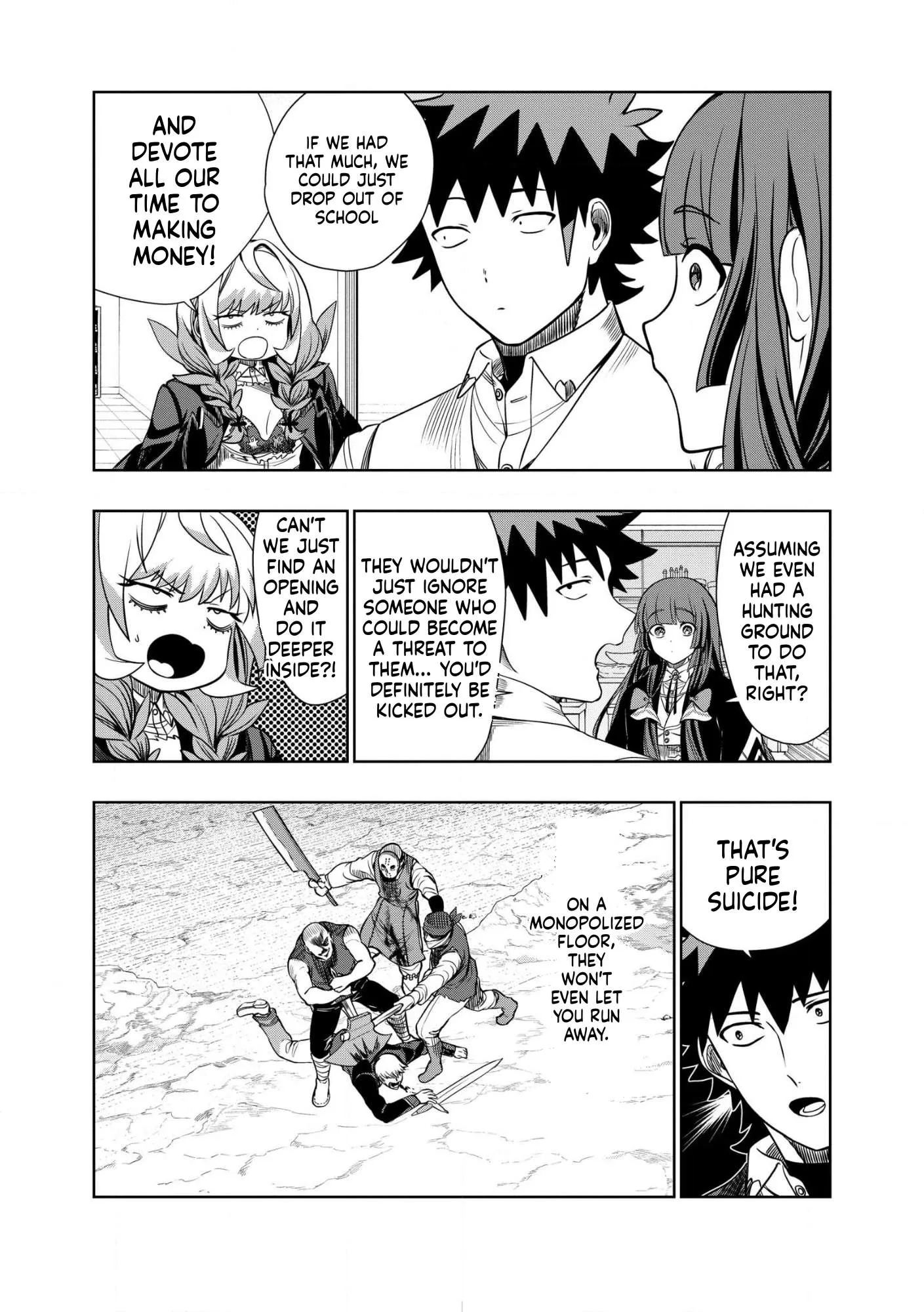I was Transmigrated as the Bottom-Tier of the Dungeon Academy, but I have a Strategy Guide for Some Reason Chapter 35 page 19