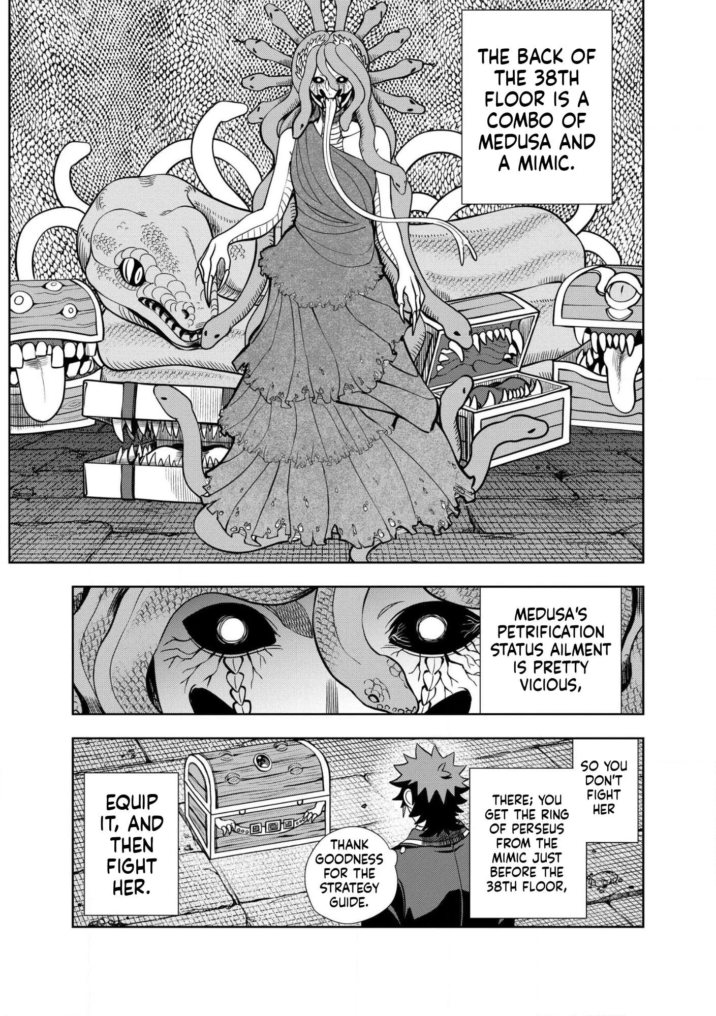 I was Transmigrated as the Bottom-Tier of the Dungeon Academy, but I have a Strategy Guide for Some Reason Chapter 36 page 10