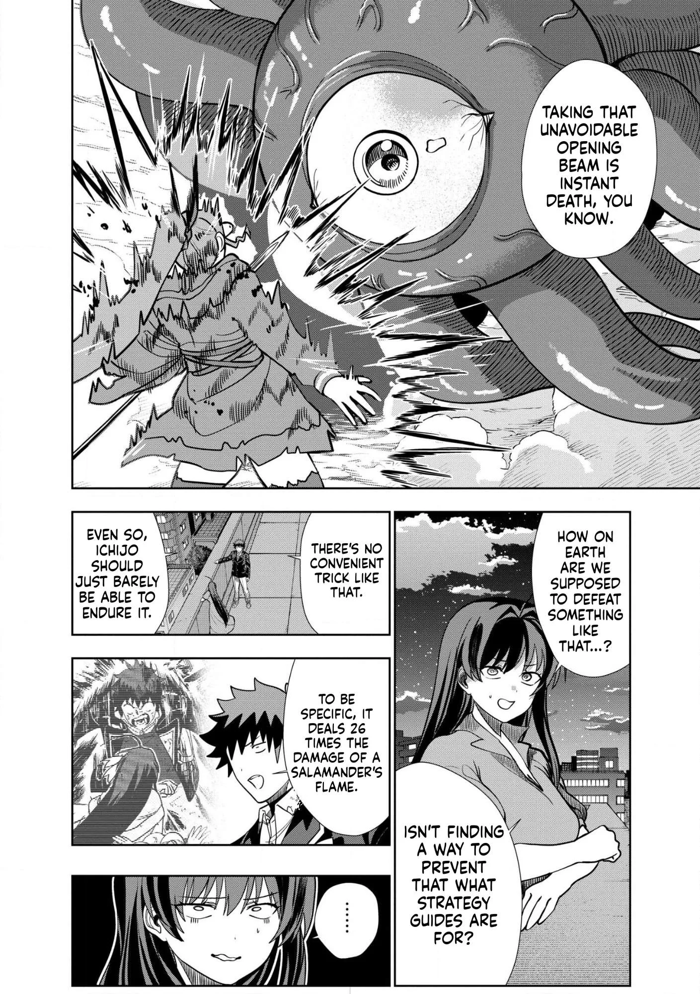 I was Transmigrated as the Bottom-Tier of the Dungeon Academy, but I have a Strategy Guide for Some Reason Chapter 36 page 21