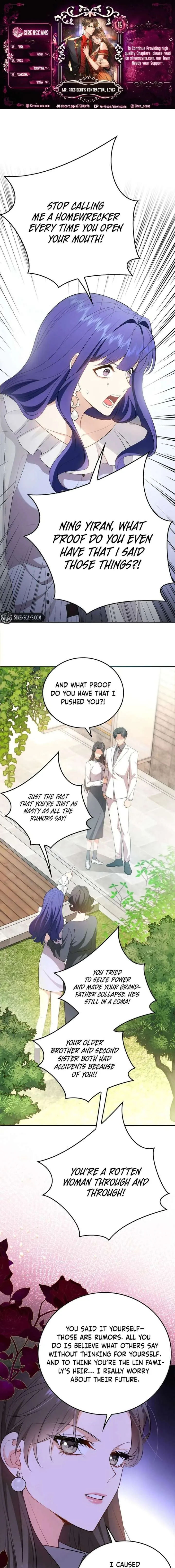 Mr. President’s Contractual Lover Chapter 15 page 2