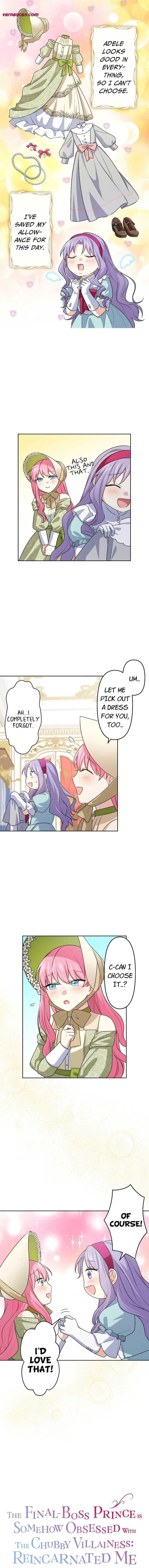 The Final-Boss Prince is Somehow Obsessed with the Chubby Villainess: Reincarnated Me Chapter 7 page 4