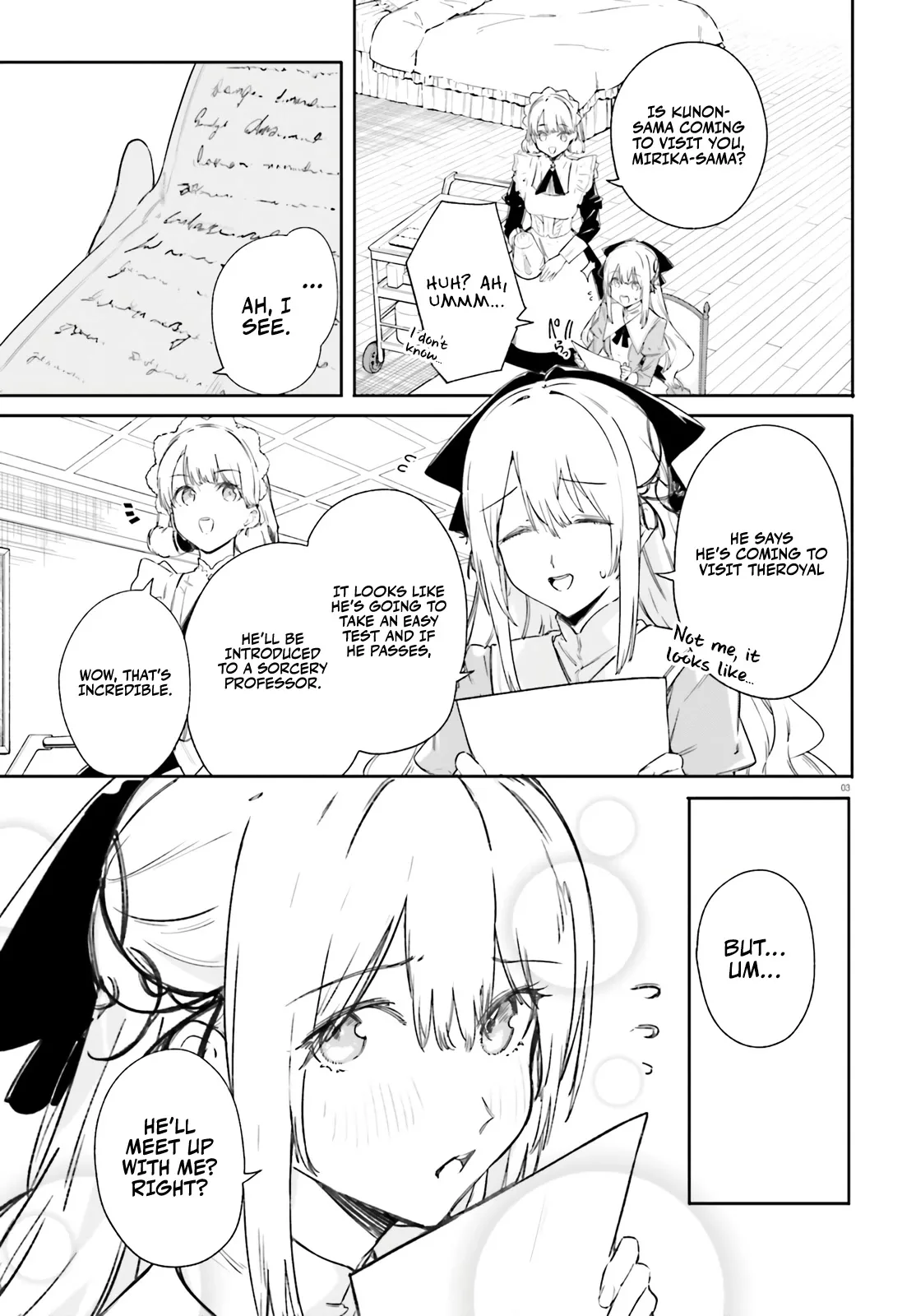 Kunon the Sorcerer Can See Through Chapter 7 page 3