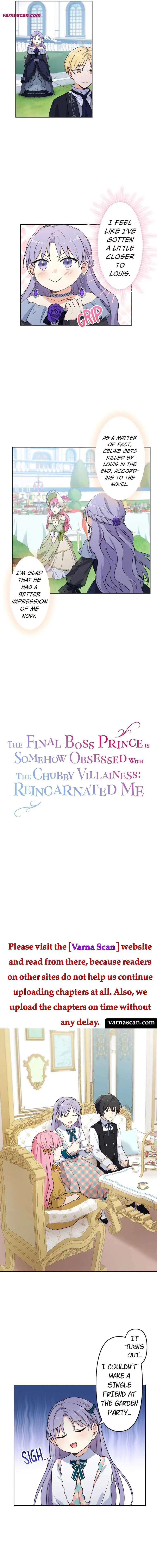 The Final-Boss Prince is Somehow Obsessed with the Chubby Villainess: Reincarnated Me Chapter 9 page 7