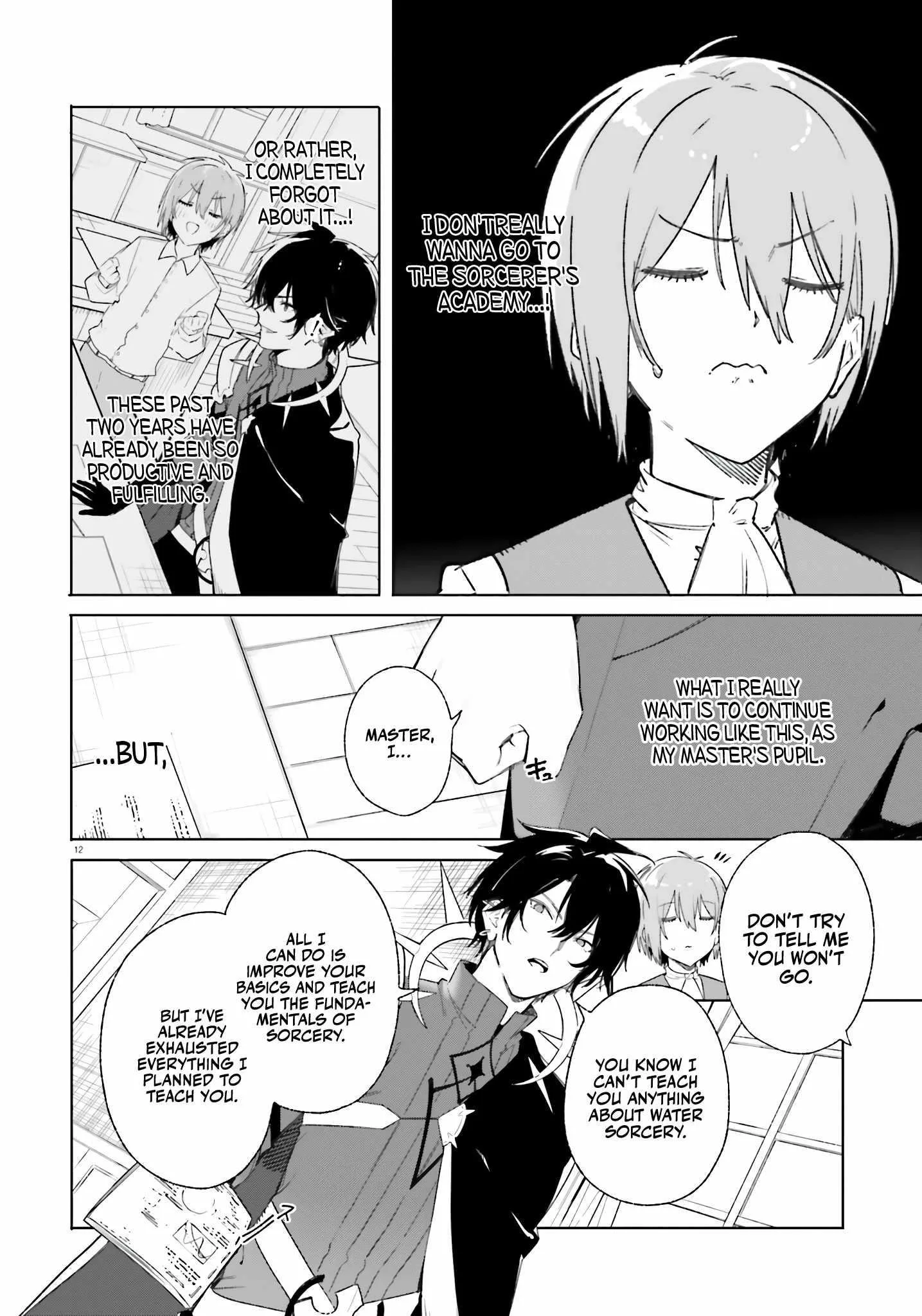 Kunon the Sorcerer Can See Through Chapter 11 page 12