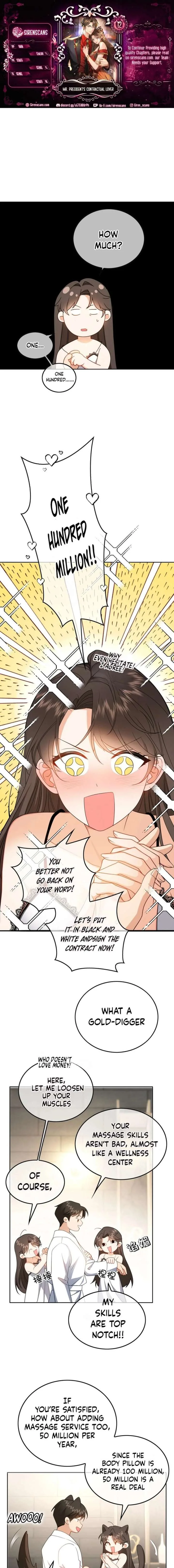 Mr. President’s Contractual Lover Chapter 12 page 2