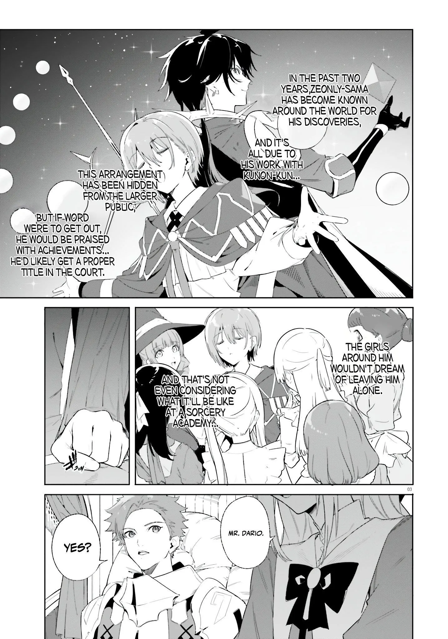 Kunon the Sorcerer Can See Through Chapter 12 page 3