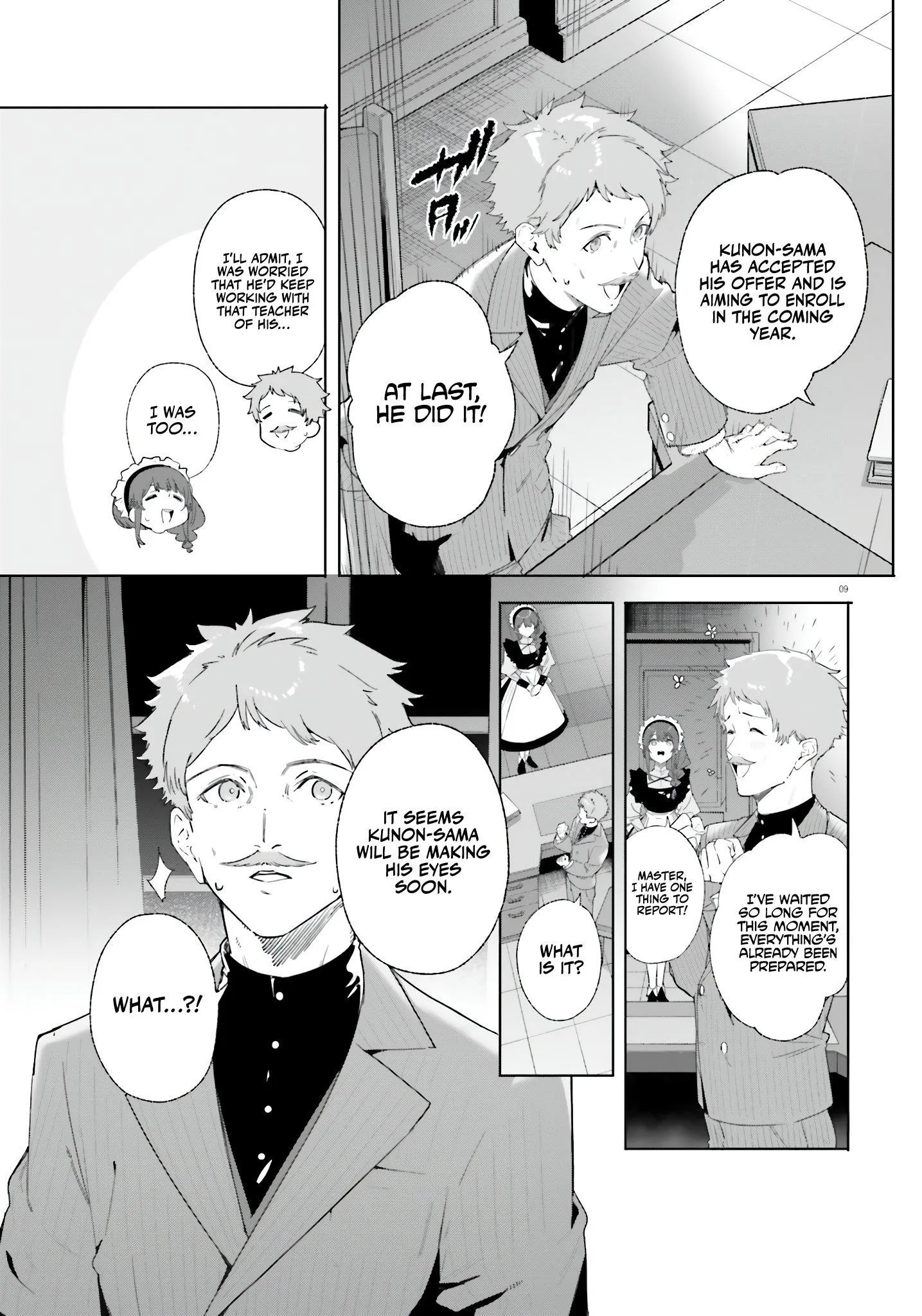 Kunon the Sorcerer Can See Through Chapter 12 page 9
