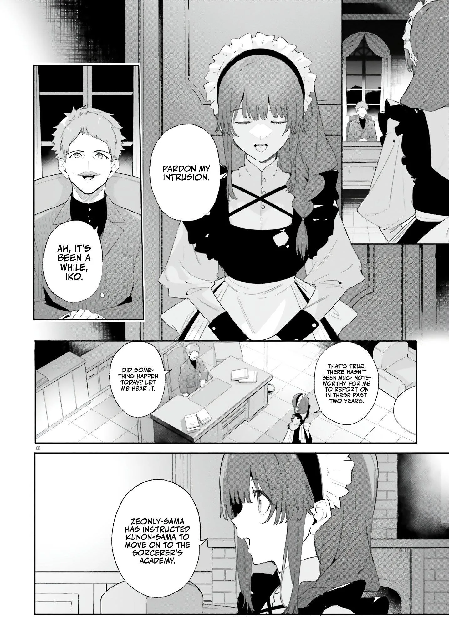 Kunon the Sorcerer Can See Through Chapter 12 page 8