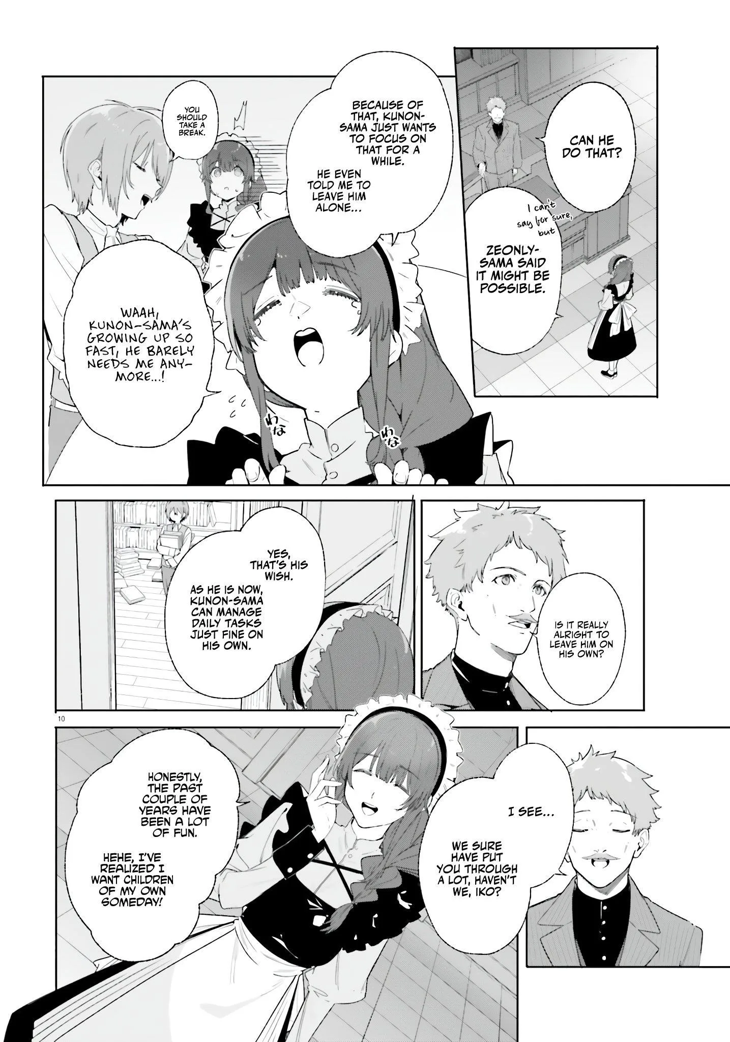 Kunon the Sorcerer Can See Through Chapter 12 page 10