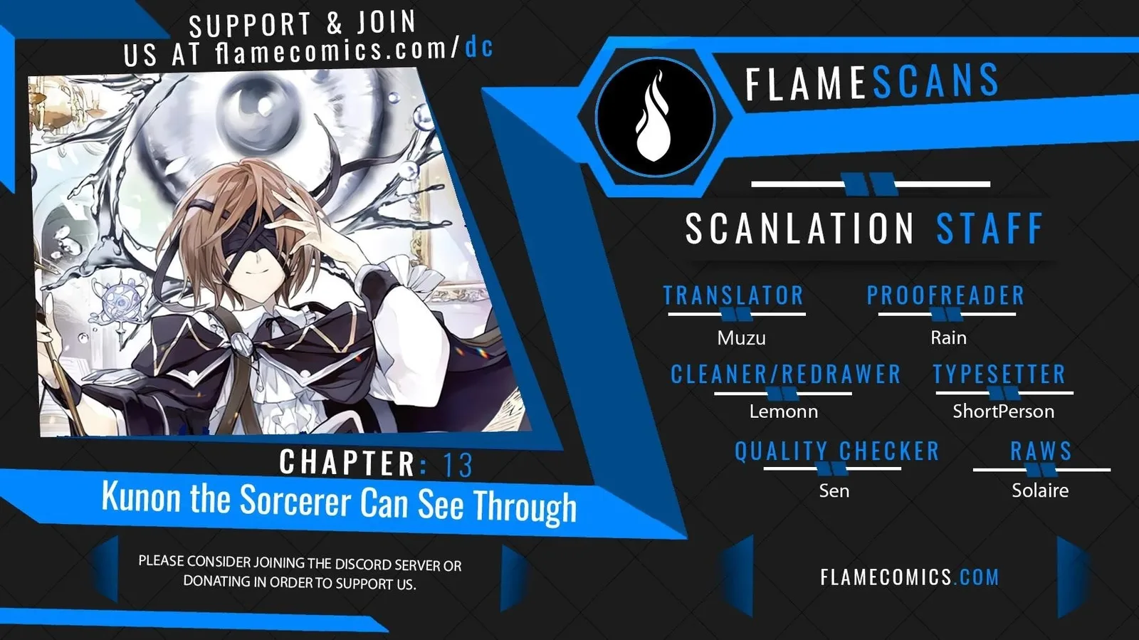 Kunon the Sorcerer Can See Through Chapter 13 page 1
