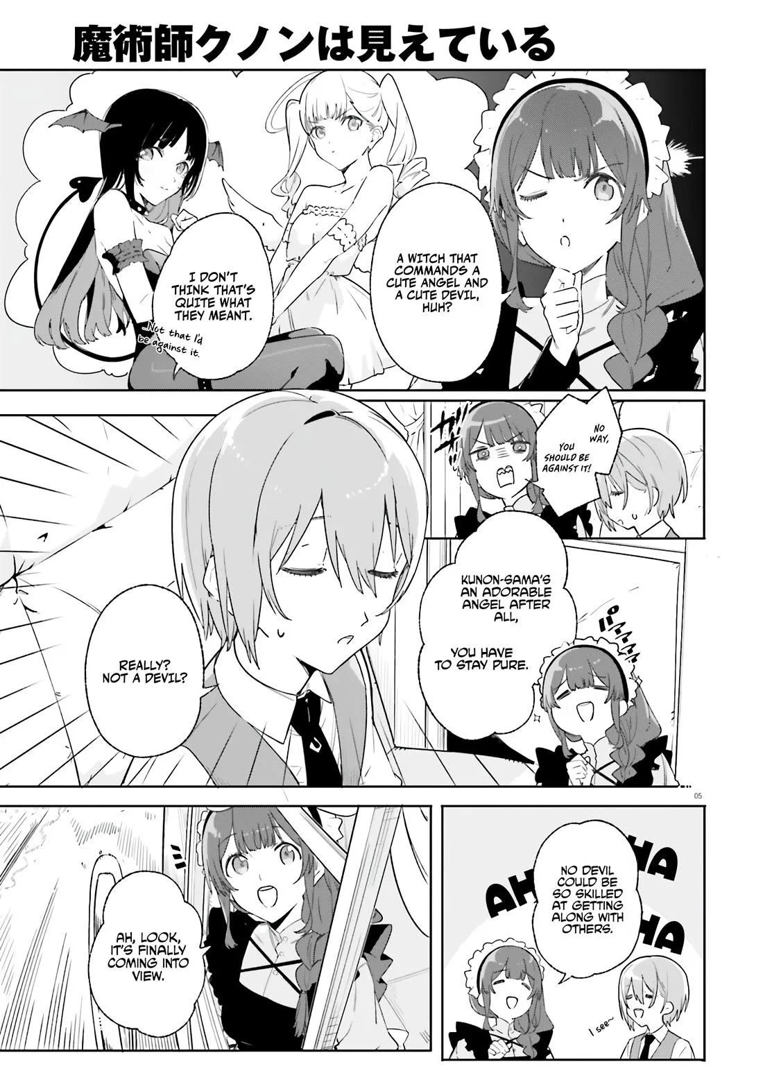 Kunon the Sorcerer Can See Through Chapter 14 page 5