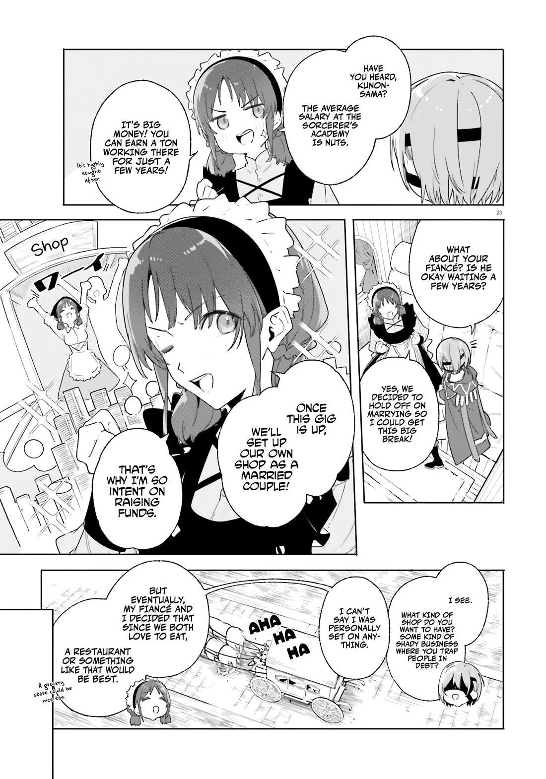 Kunon the Sorcerer Can See Through Chapter 14 page 23