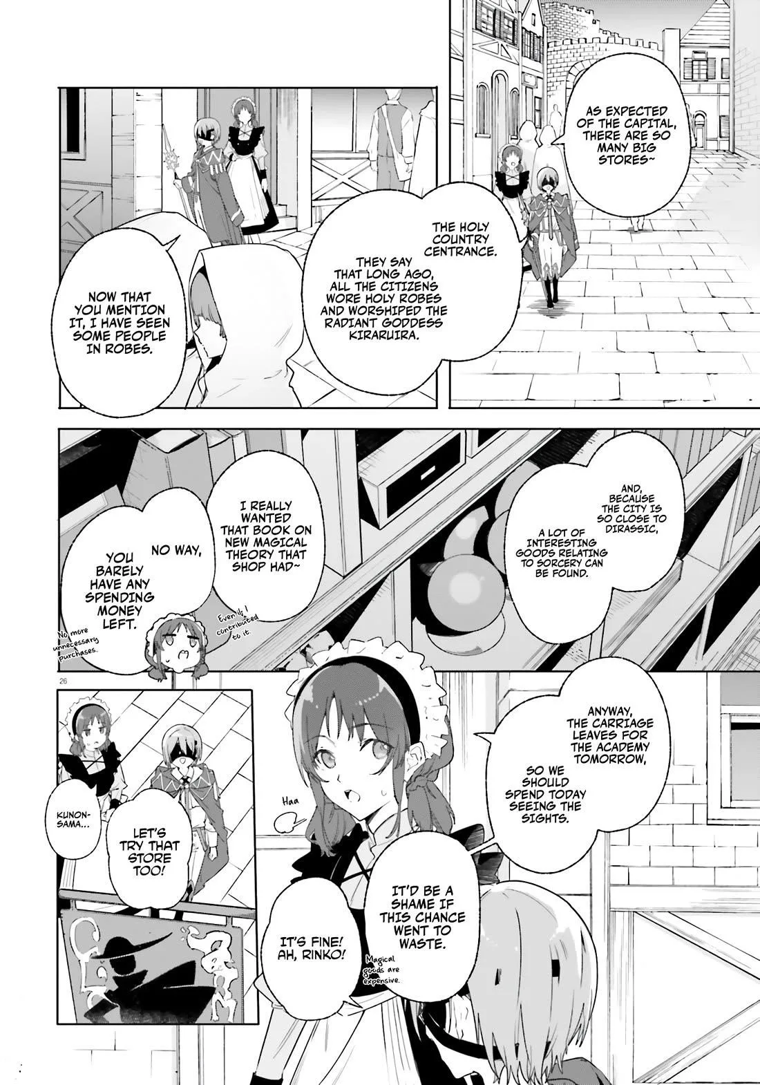 Kunon the Sorcerer Can See Through Chapter 14 page 26