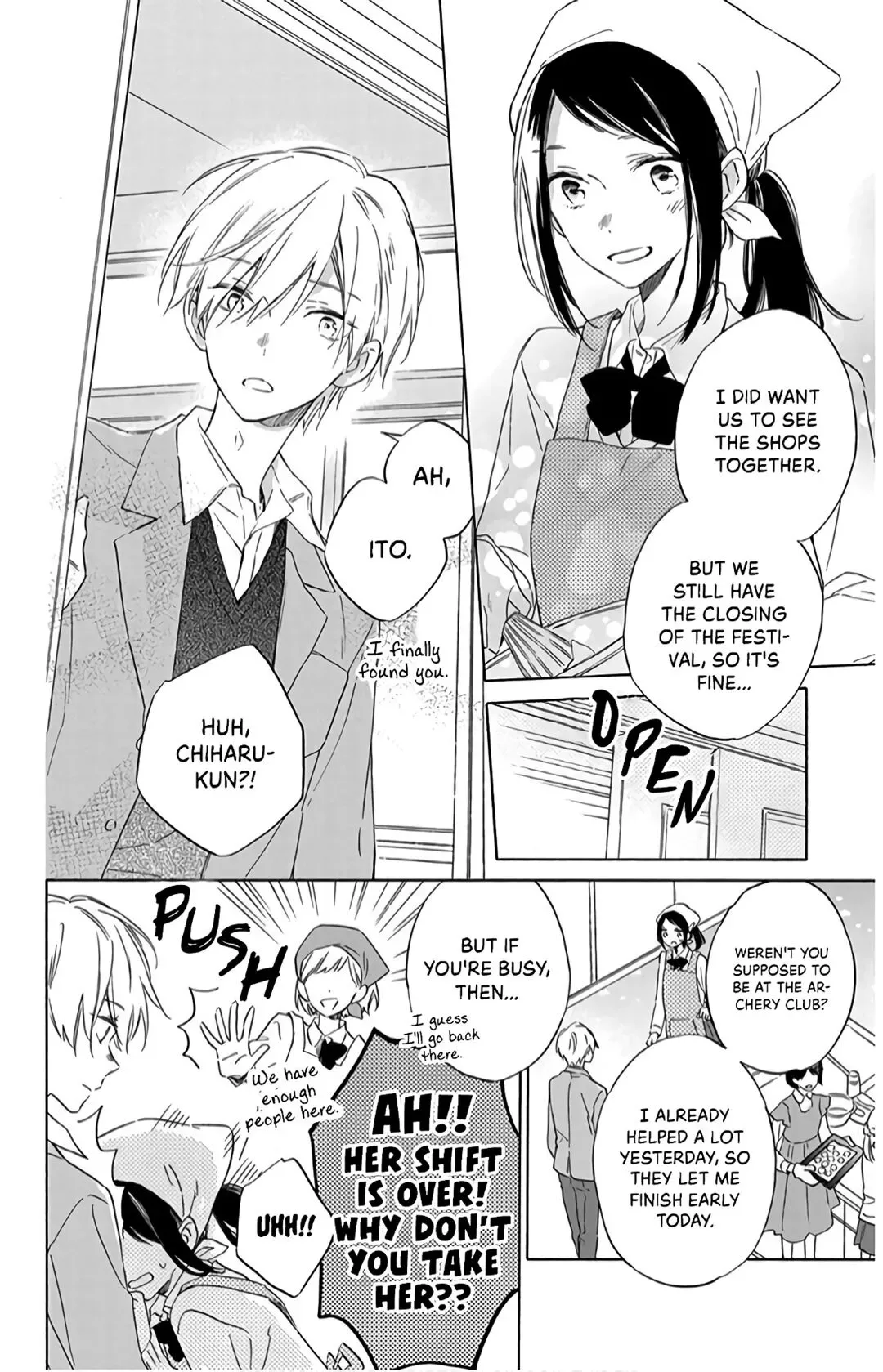 Kimi wa Haru ni Me o Samasu Chapter 15 page 5