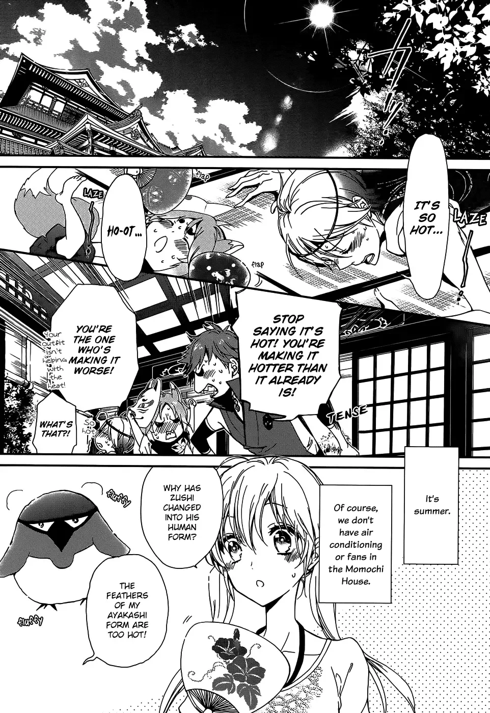 Momochi-san Chi no Ayakashi Ouji Chapter 16 page 9