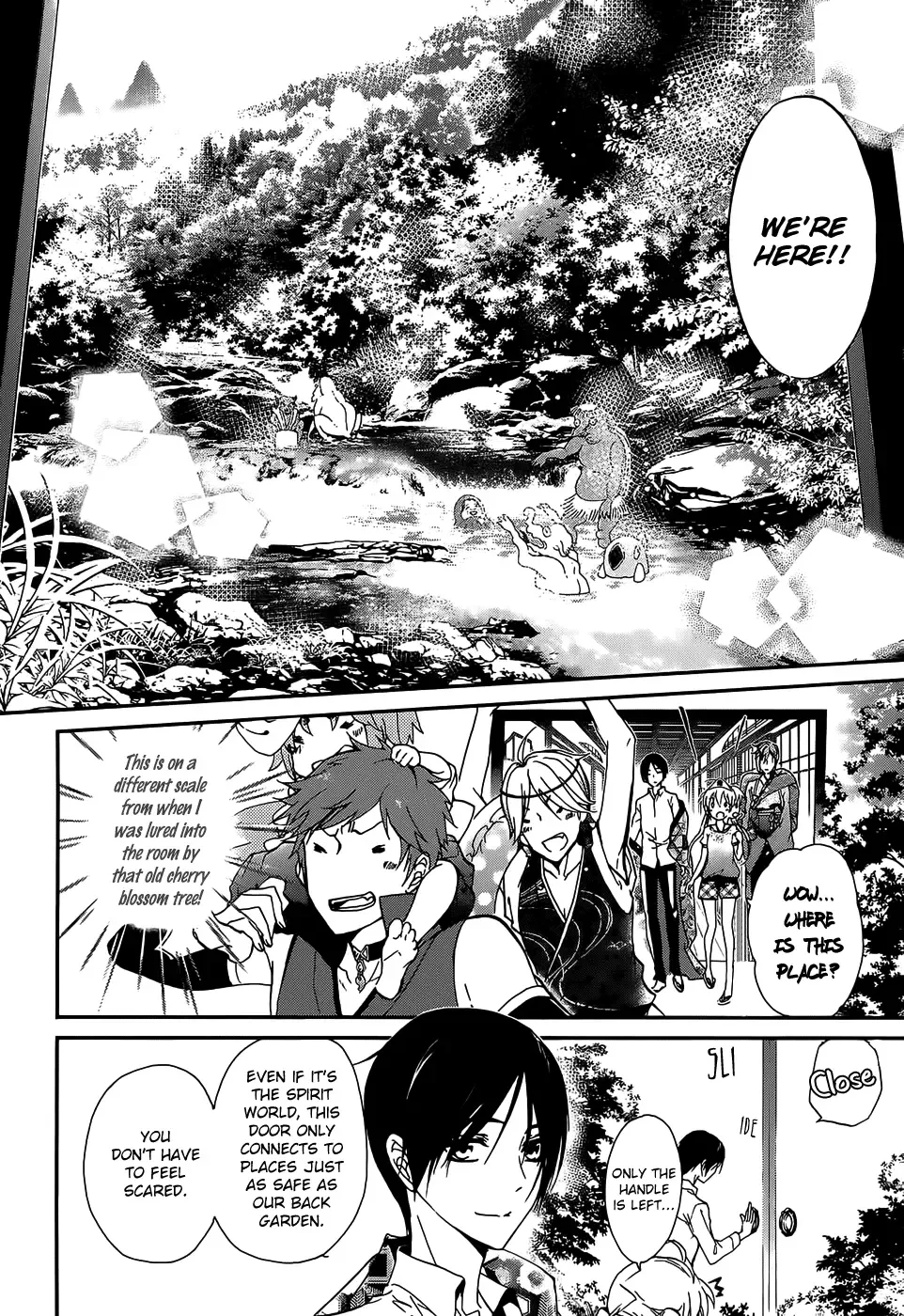 Momochi-san Chi no Ayakashi Ouji Chapter 16 page 14