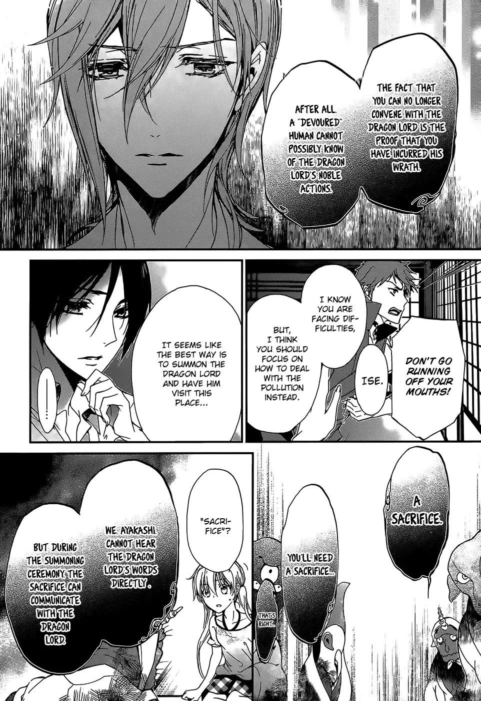 Momochi-san Chi no Ayakashi Ouji Chapter 16 page 26