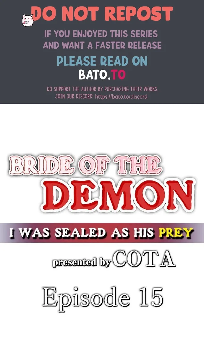 Bride of the Demon - I Was Sealed as His Prey Chapter 15 page 1