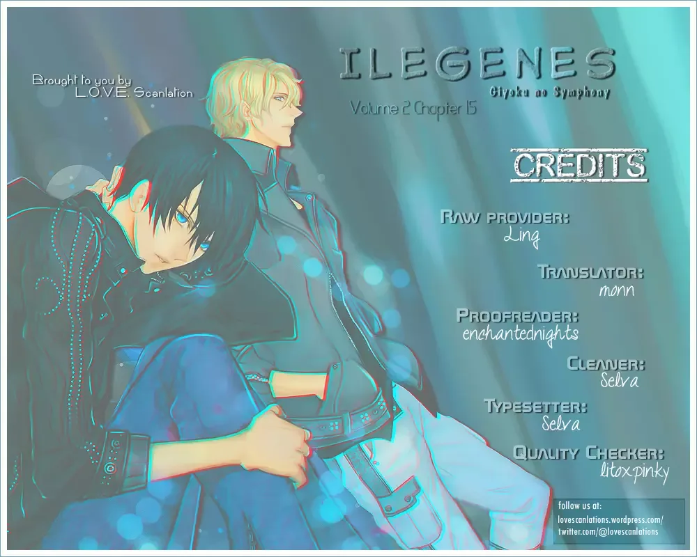 Ilegenes - Giyoku no Koukyoukyoku Chapter 15 page 1