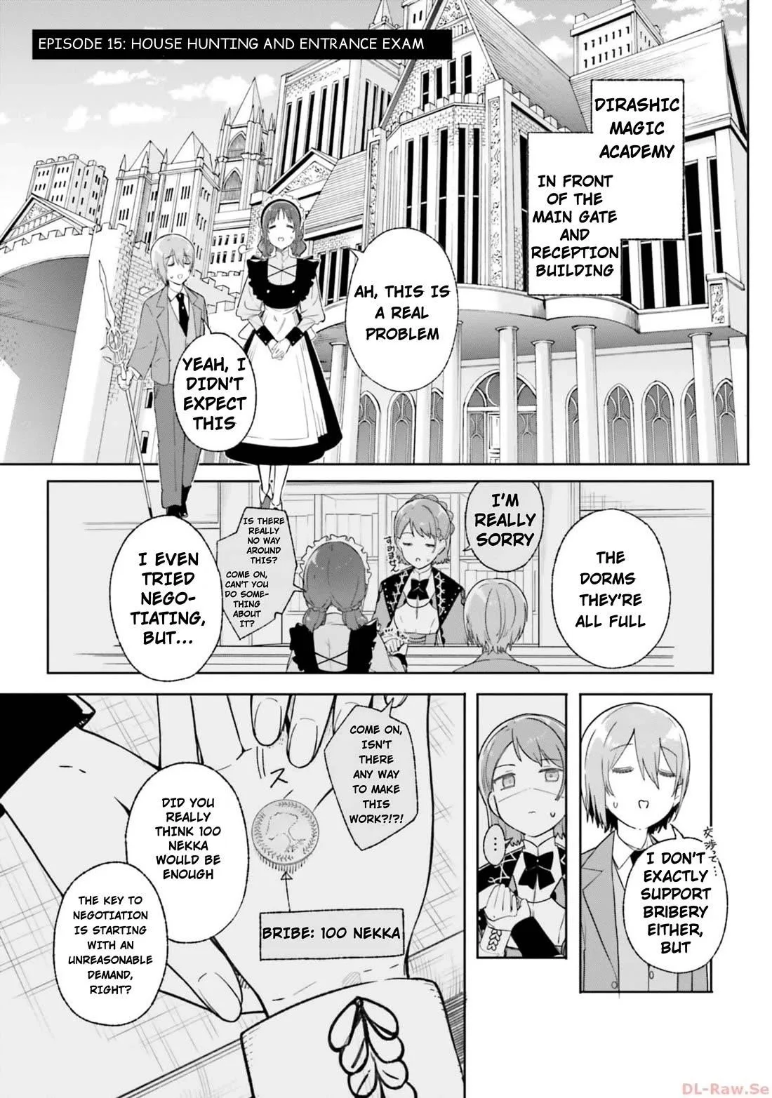 Kunon the Sorcerer Can See Through Chapter 15 page 1