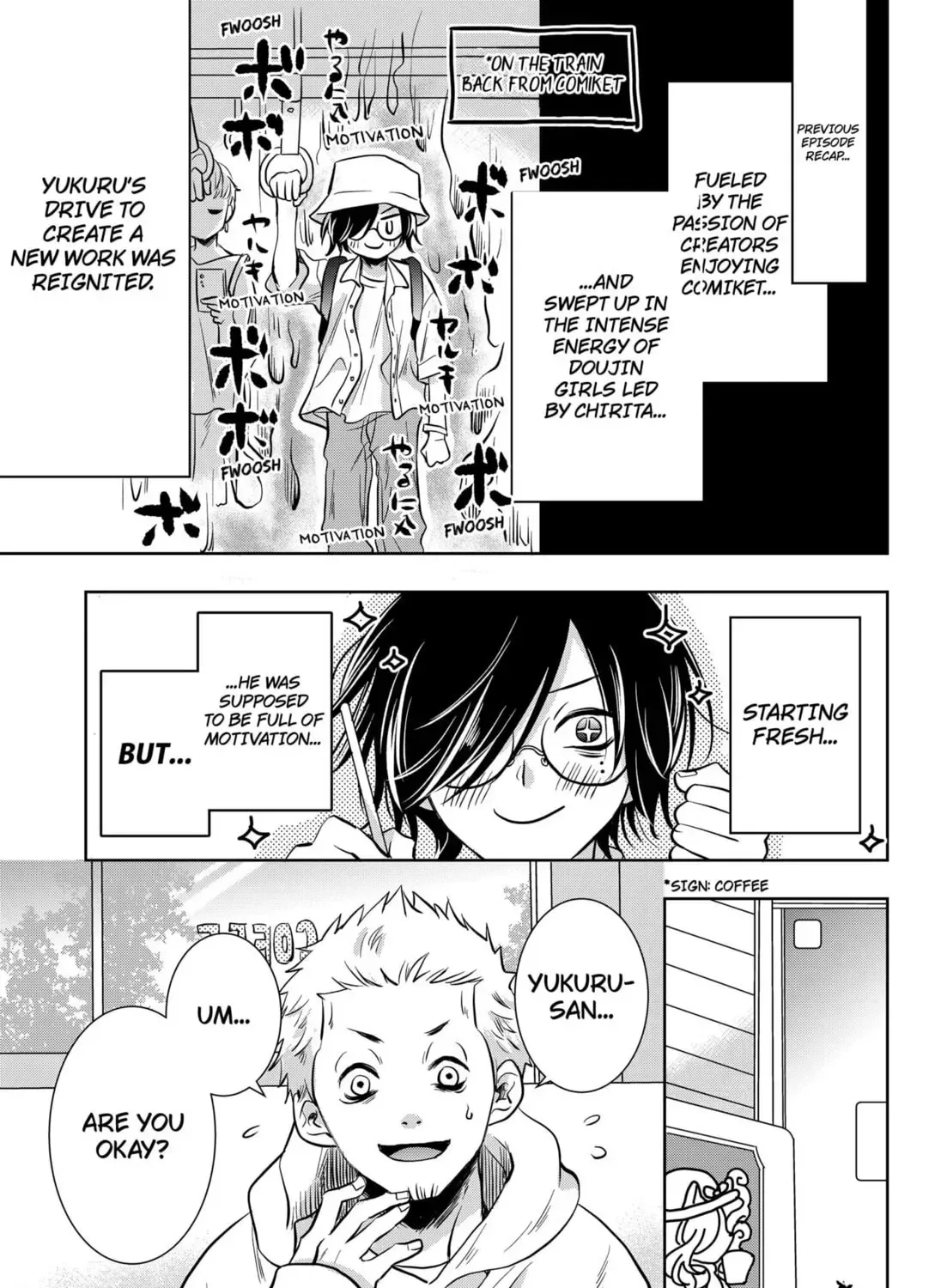 Axed Mangaka and Doujin Creator Chapter 3 page 3