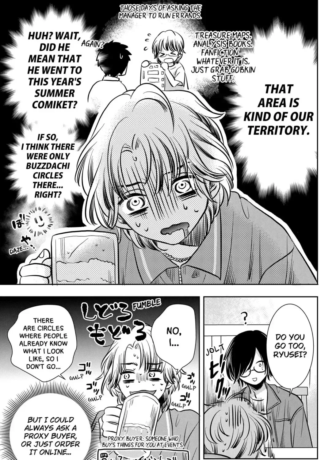 Axed Mangaka and Doujin Creator Chapter 3 page 39