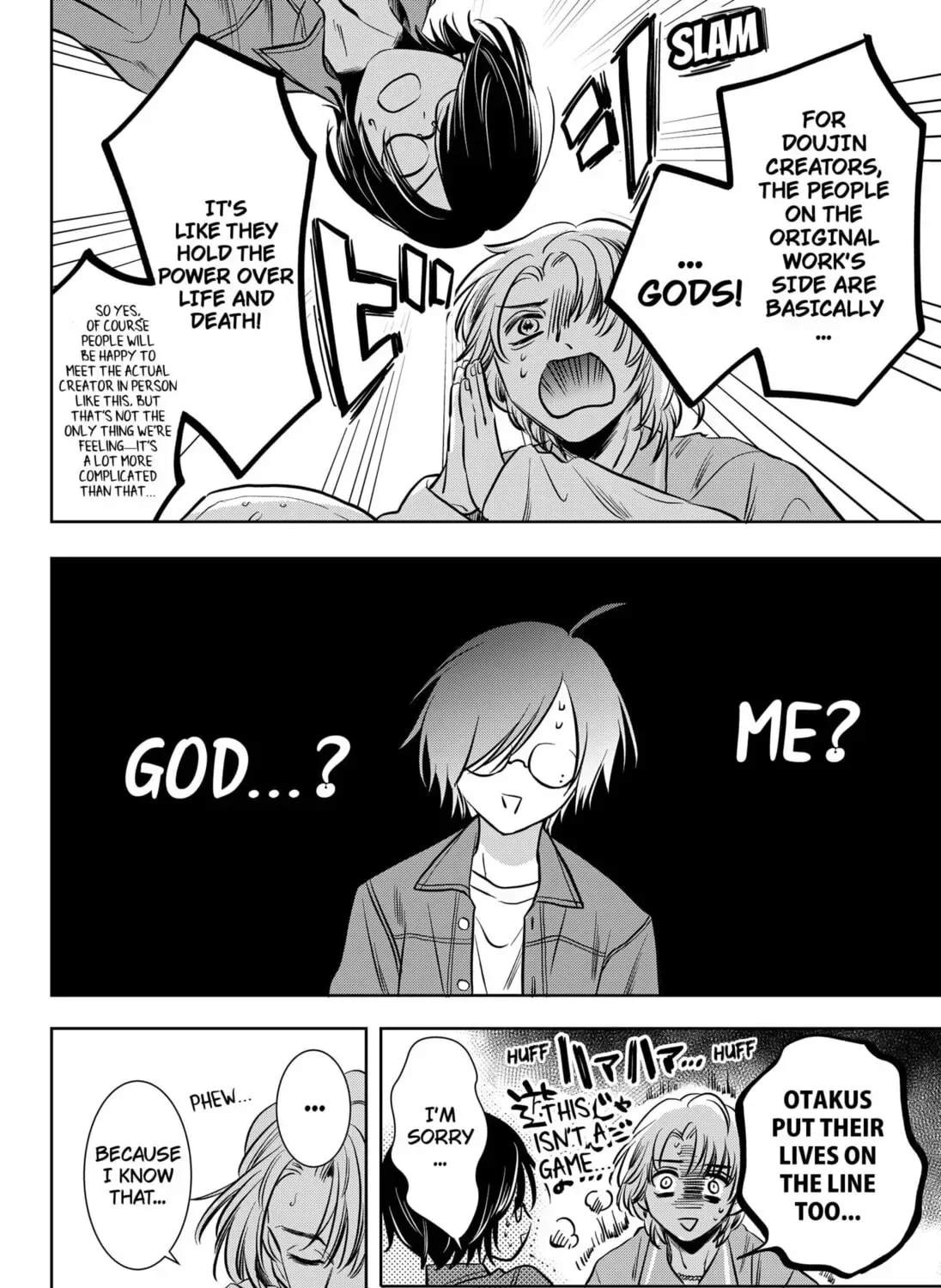 Axed Mangaka and Doujin Creator Chapter 3 page 49