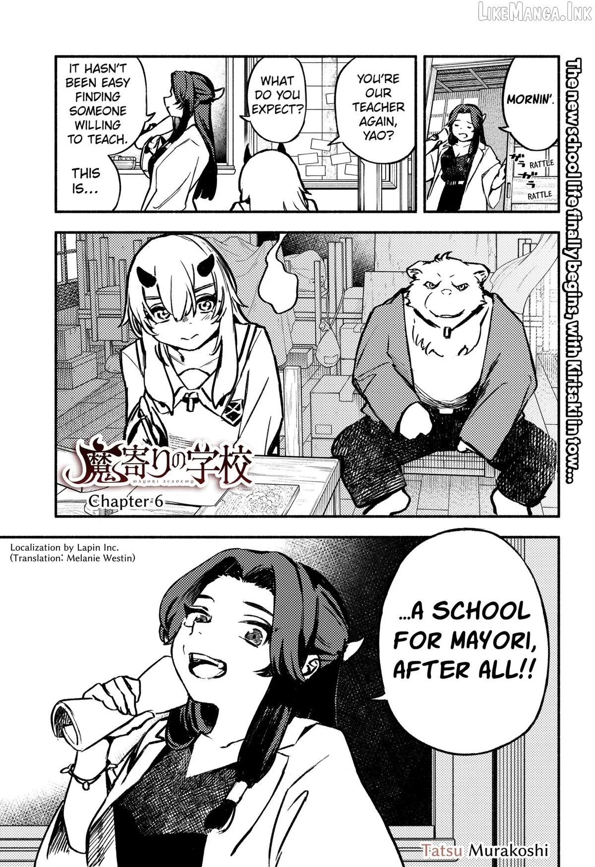 Mayori Academy Chapter 6 page 1
