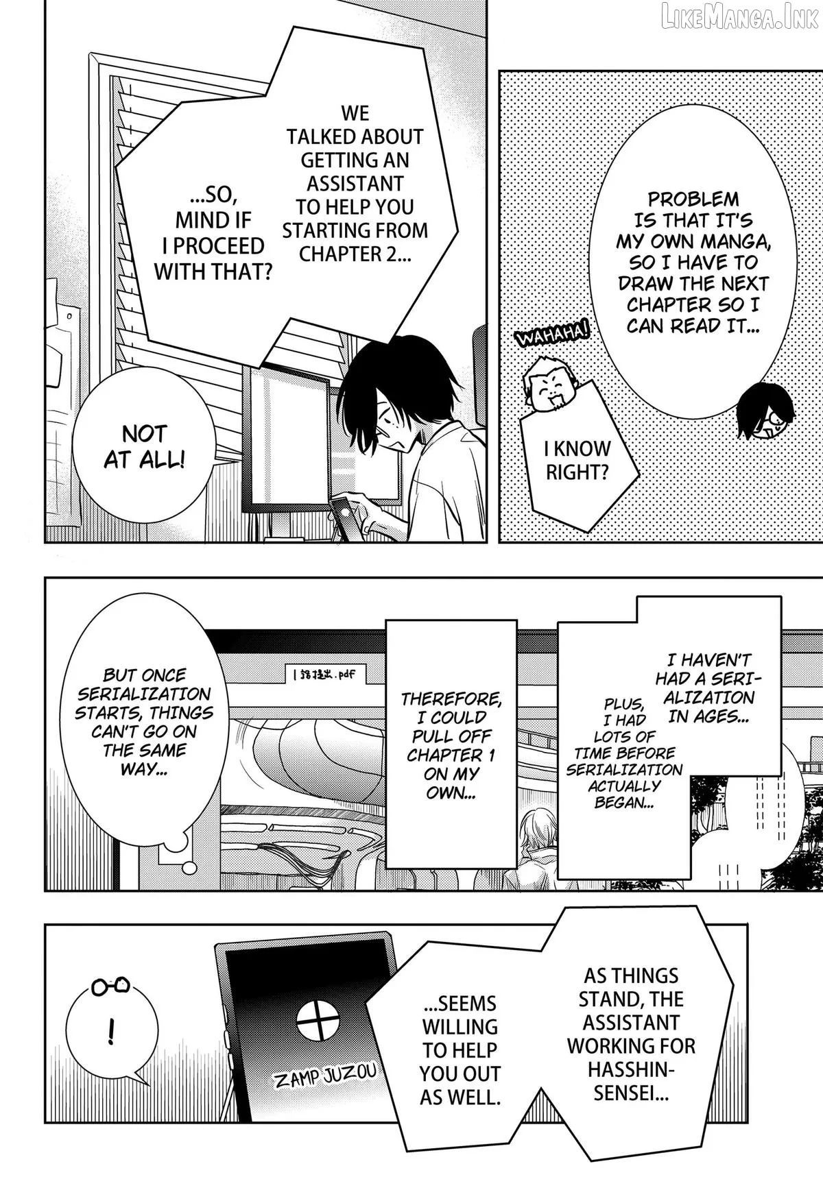 Axed Mangaka and Doujin Creator Chapter 11 page 4