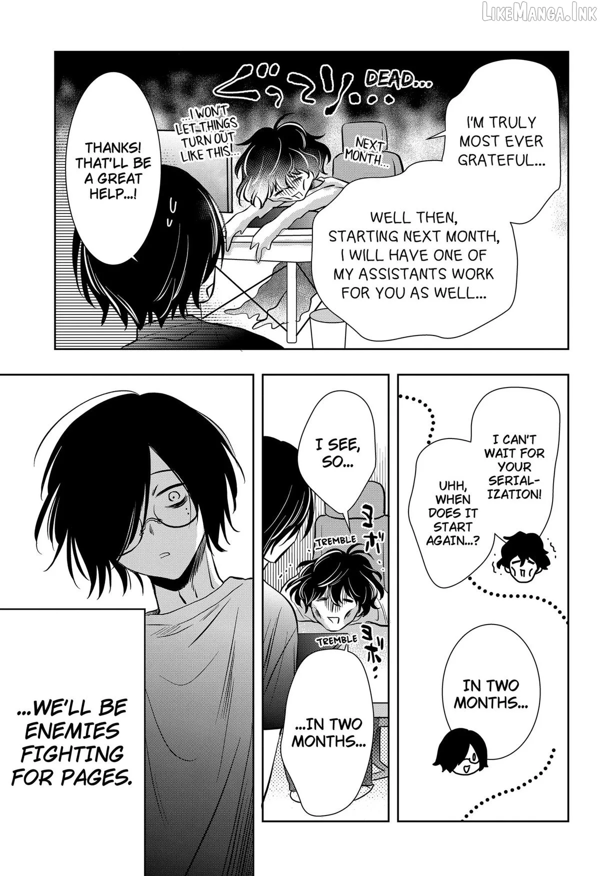 Axed Mangaka and Doujin Creator Chapter 11 page 13