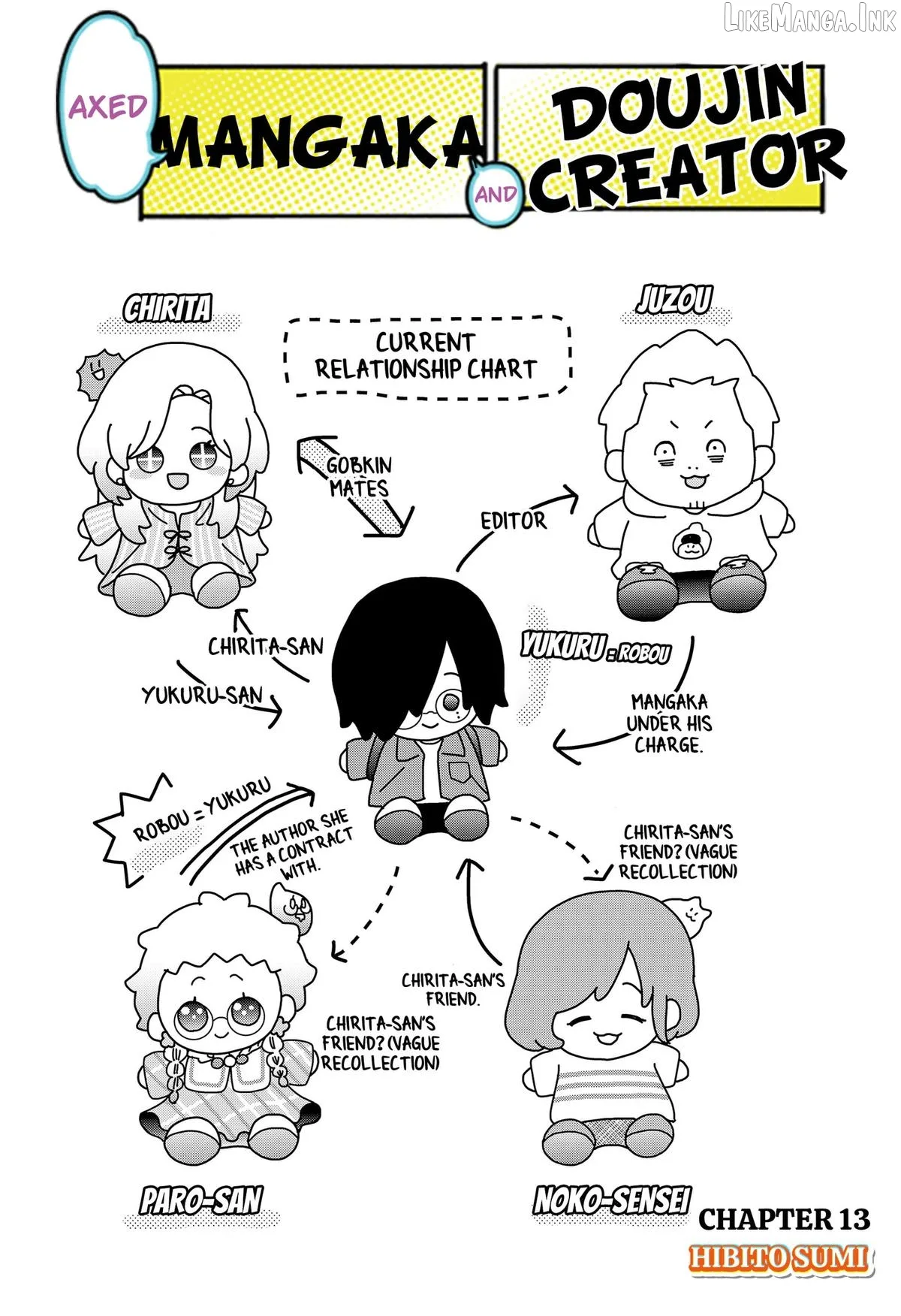 Axed Mangaka and Doujin Creator Chapter 13 page 4