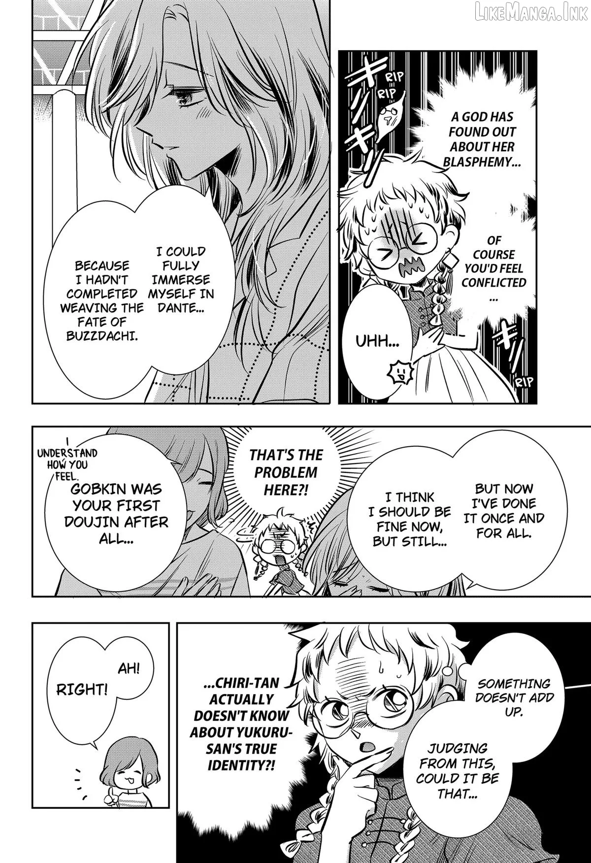 Axed Mangaka and Doujin Creator Chapter 13 page 6