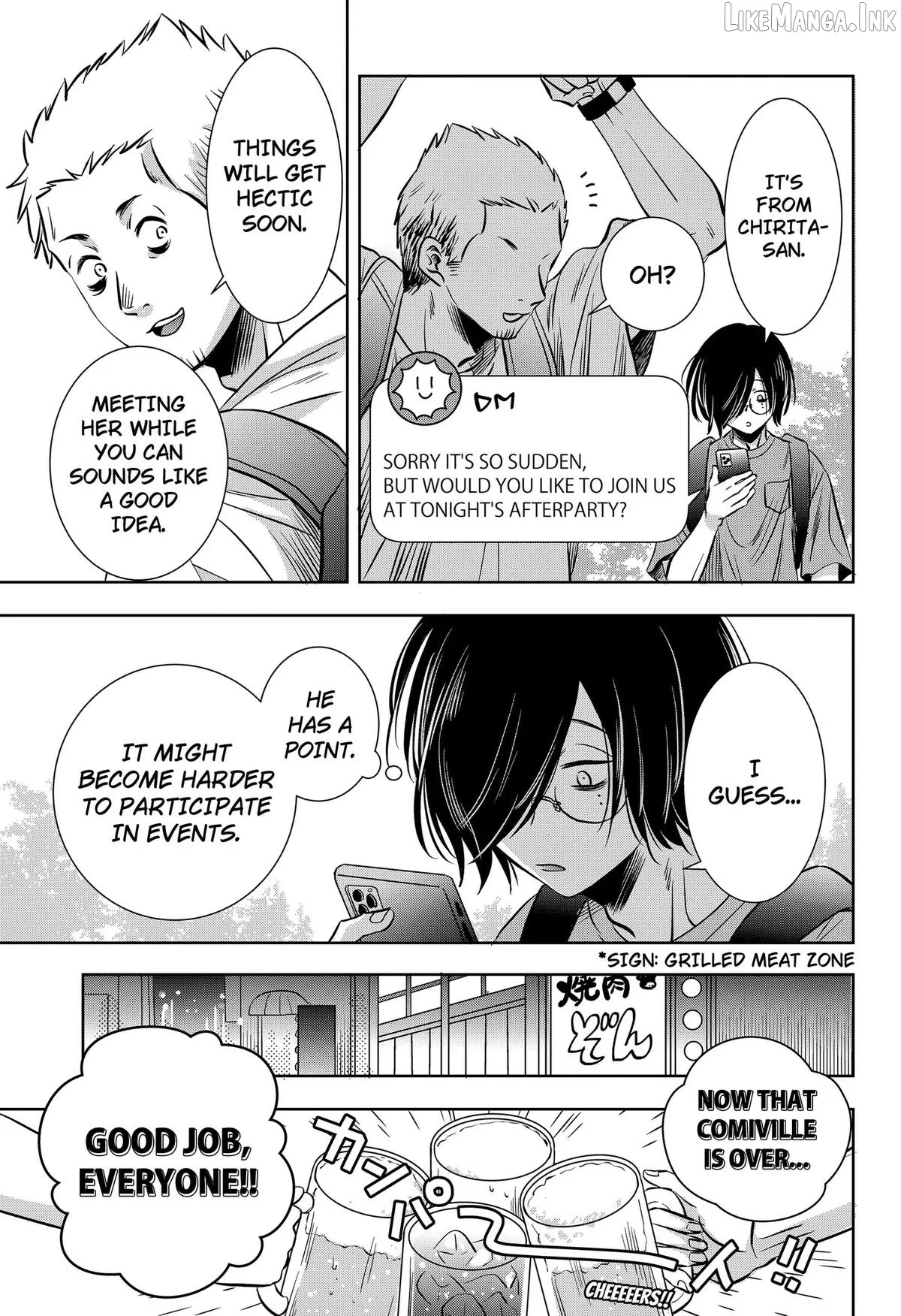 Axed Mangaka and Doujin Creator Chapter 13 page 13