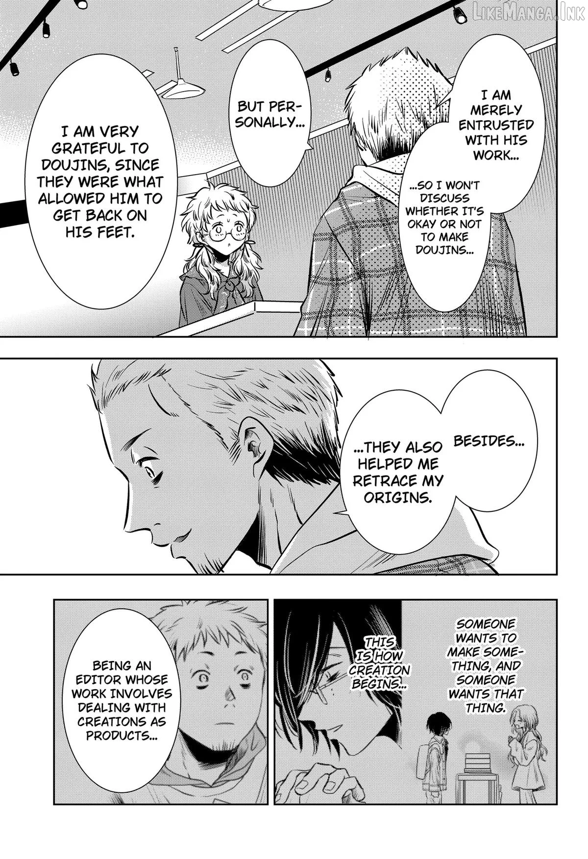 Axed Mangaka and Doujin Creator Chapter 17 page 13