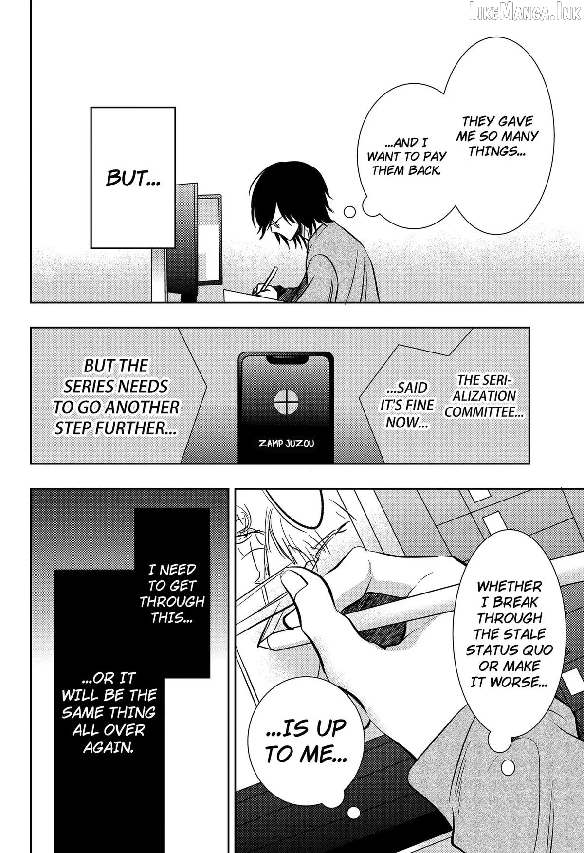 Axed Mangaka and Doujin Creator Chapter 17 page 20