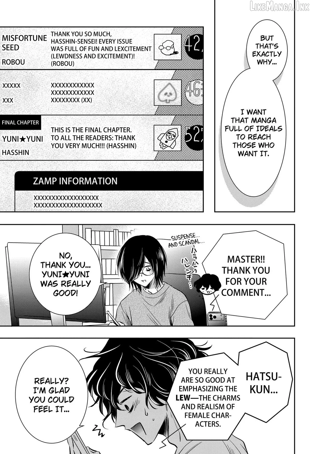 Axed Mangaka and Doujin Creator Chapter 17 page 15