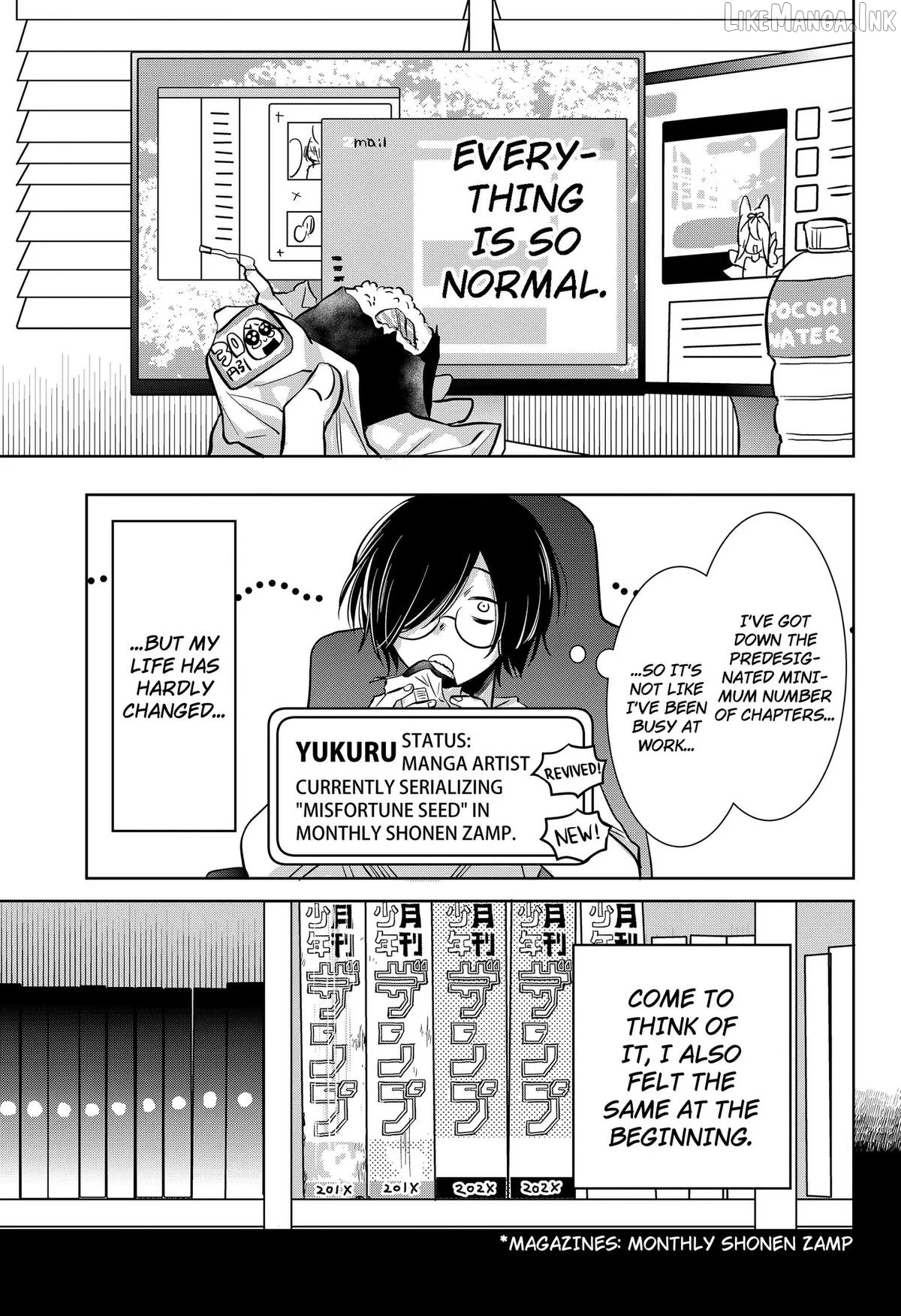 Axed Mangaka and Doujin Creator Chapter 14 page 5
