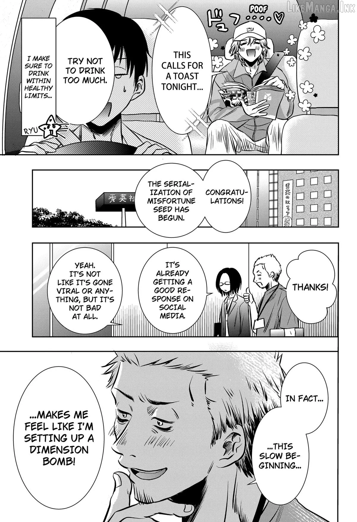 Axed Mangaka and Doujin Creator Chapter 14 page 13
