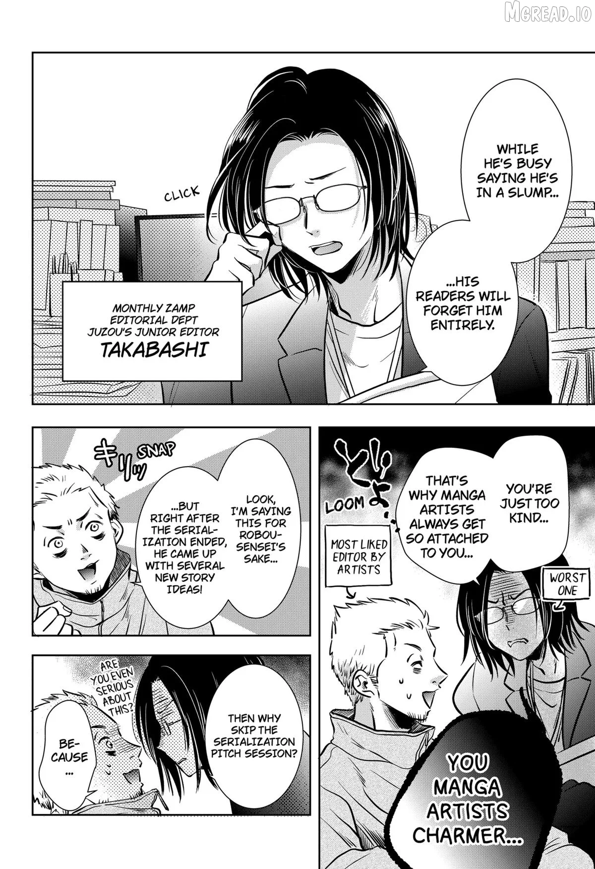 Axed Mangaka and Doujin Creator Chapter 5 page 2