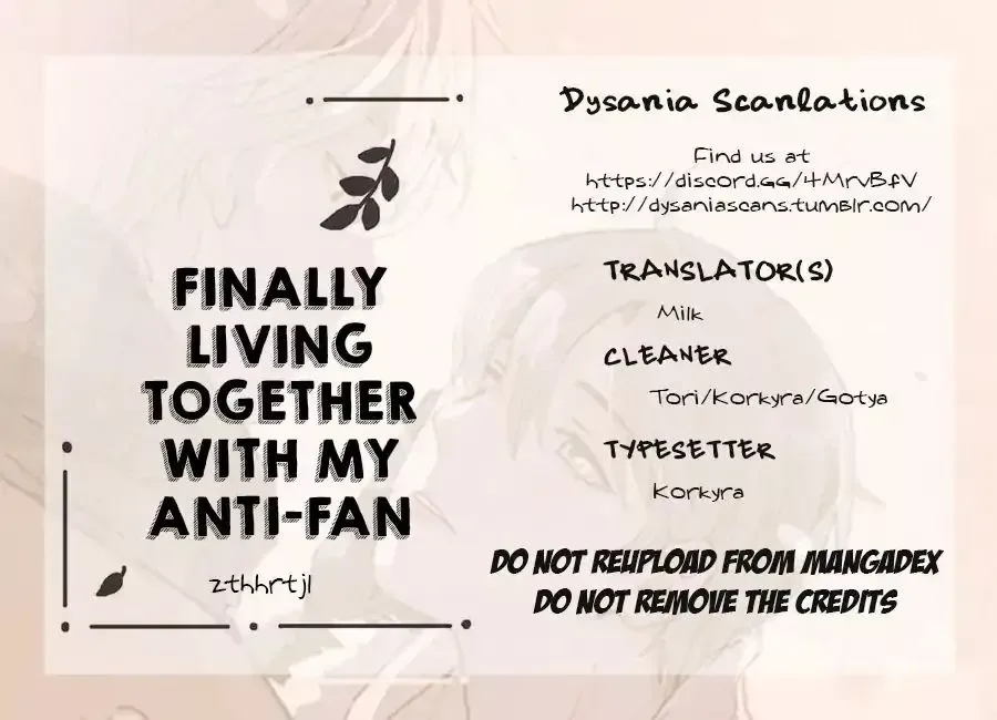 Finally Living Together with my Anti-Fan Chapter 37 page 10