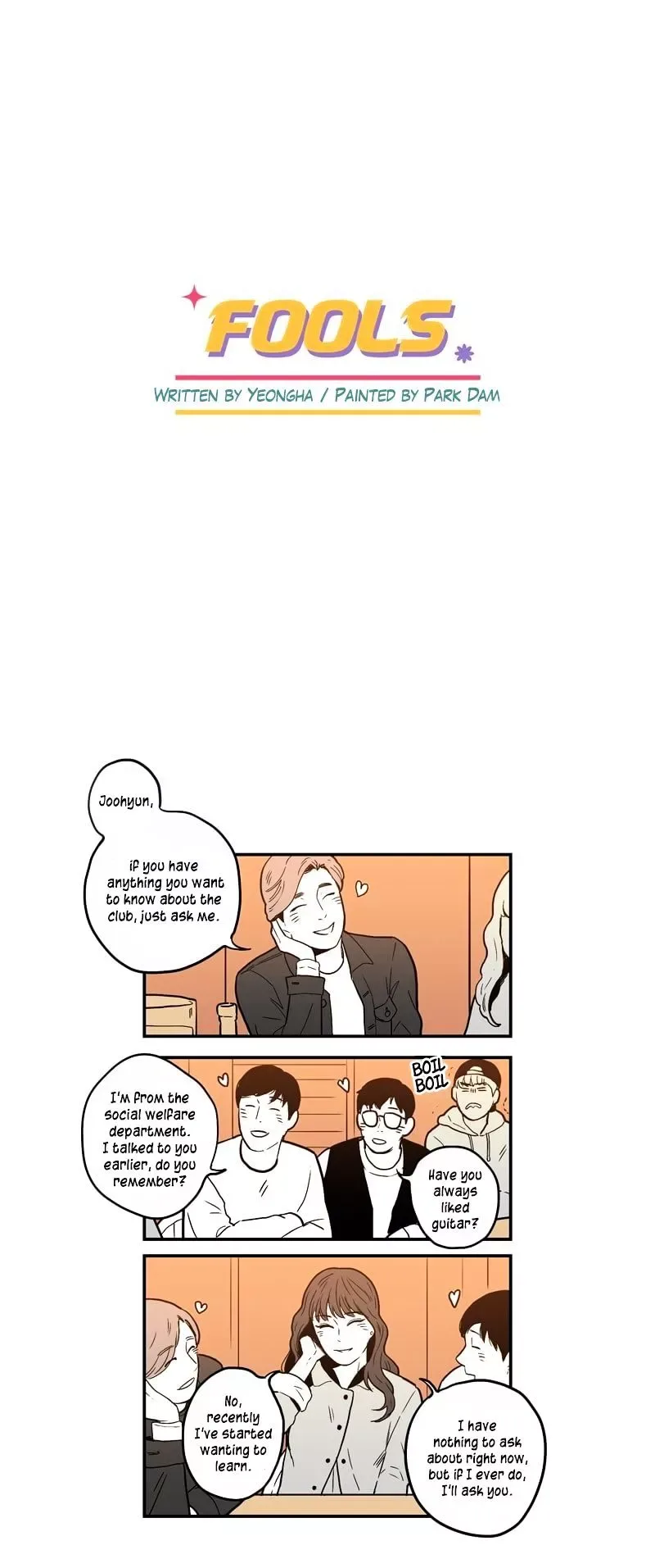 Fools Chapter 15 page 1