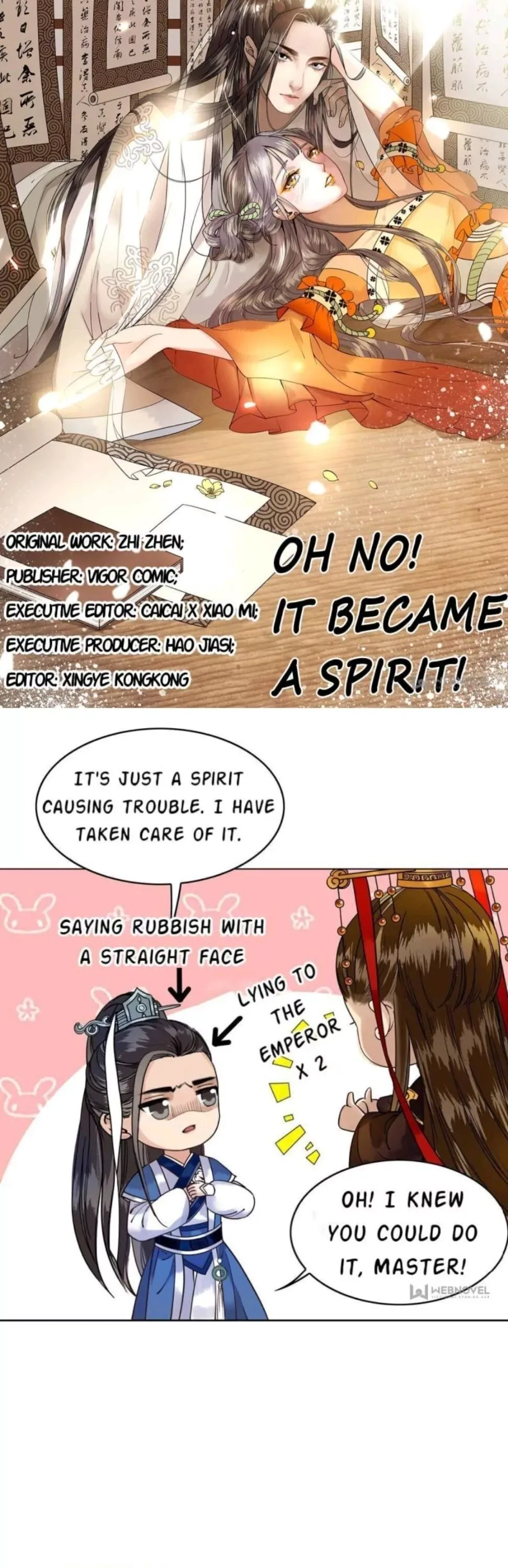 Oh No! It Became A Spirit! Chapter 7 page 1