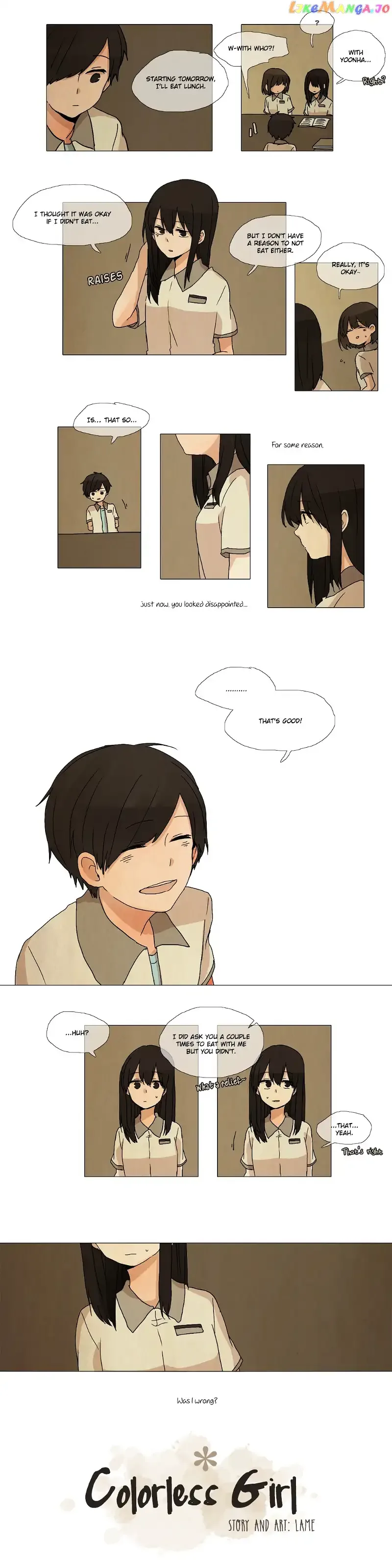 Colorless Girl Chapter 11 page 2