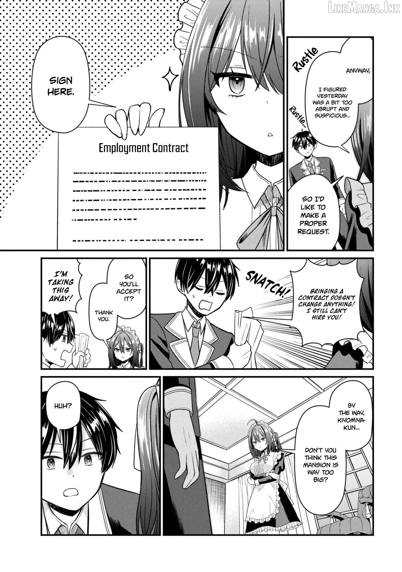 I Made the Girl I Liked My Maid, and Now She’s Secretly Doing Something in My Room Chapter 1 page 29