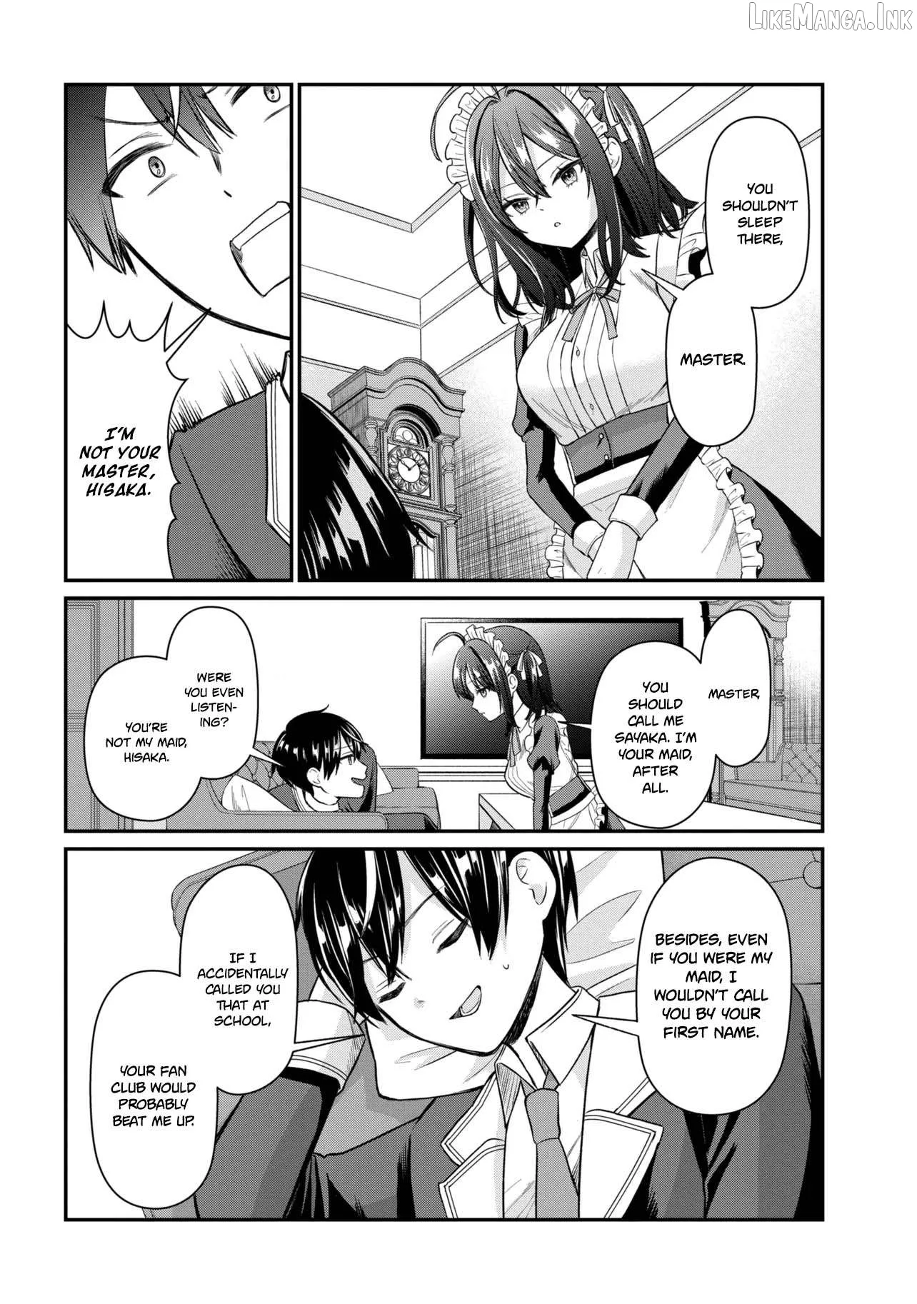 I Made the Girl I Liked My Maid, and Now She’s Secretly Doing Something in My Room Chapter 1 page 32