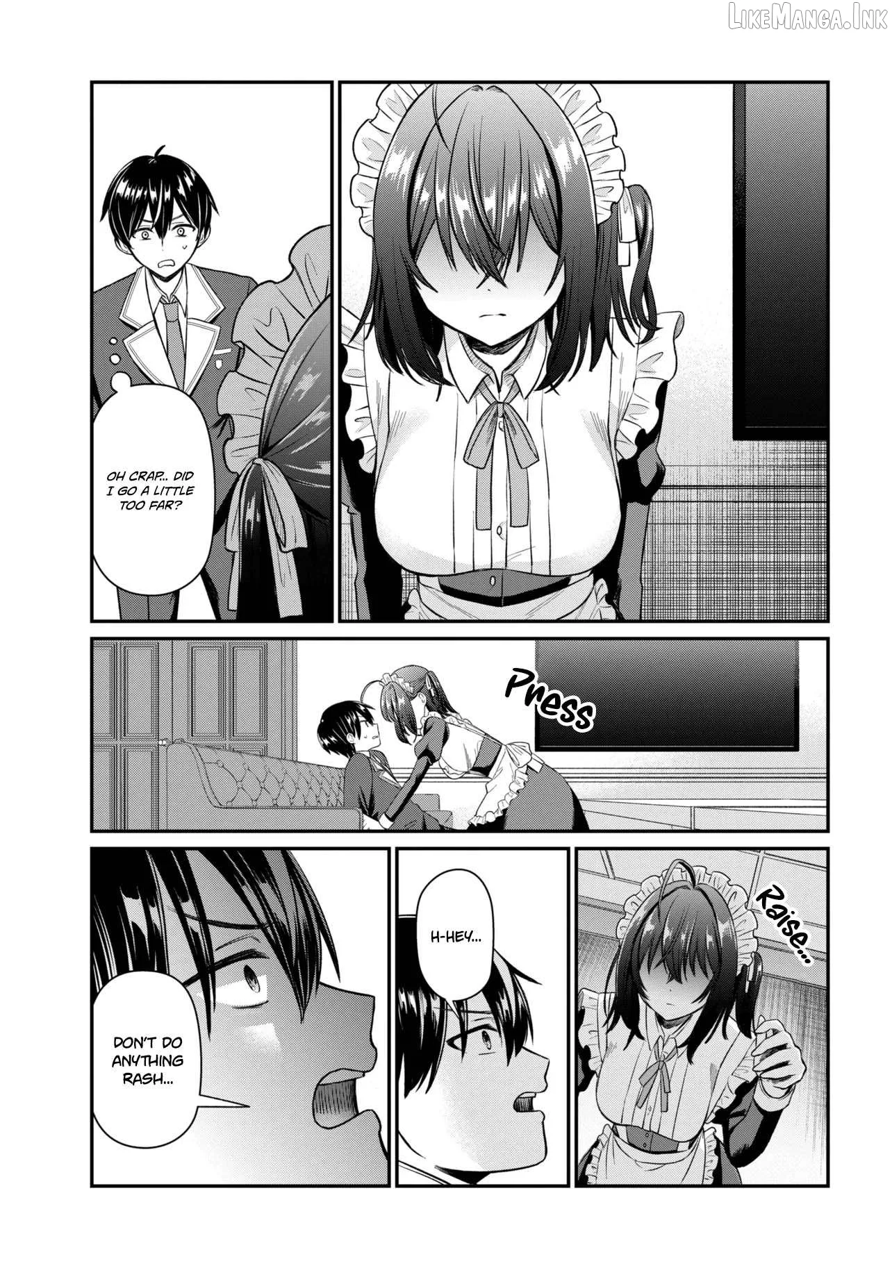I Made the Girl I Liked My Maid, and Now She’s Secretly Doing Something in My Room Chapter 1 page 35