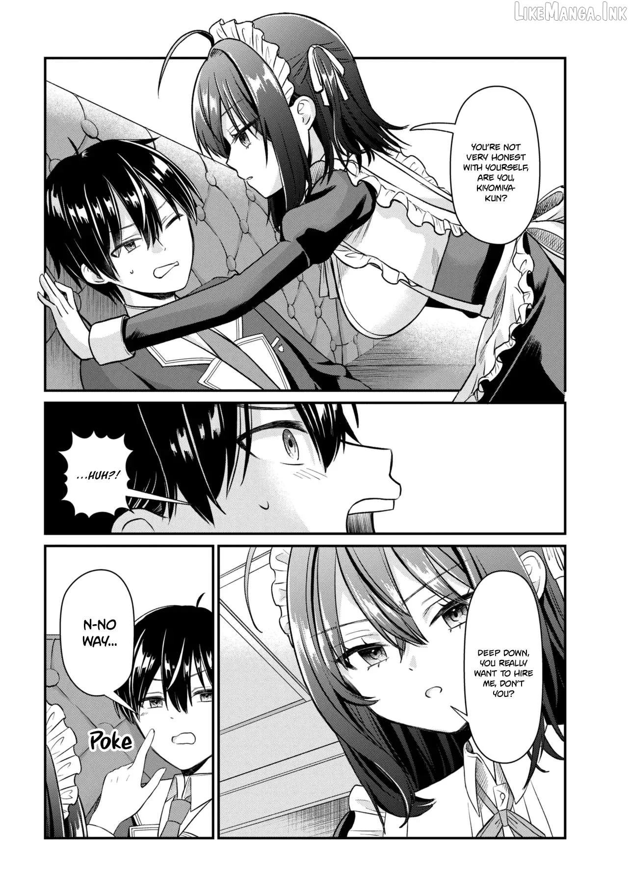 I Made the Girl I Liked My Maid, and Now She’s Secretly Doing Something in My Room Chapter 1 page 36