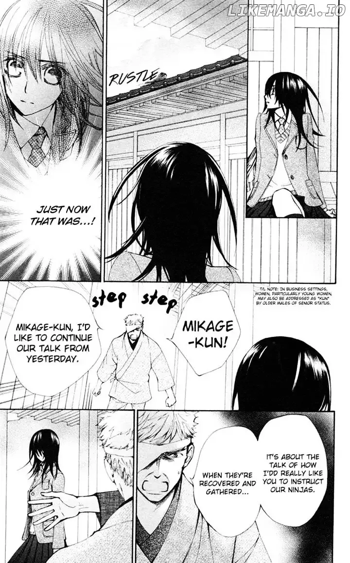 Shuriken to Pleats Chapter 7 page 27