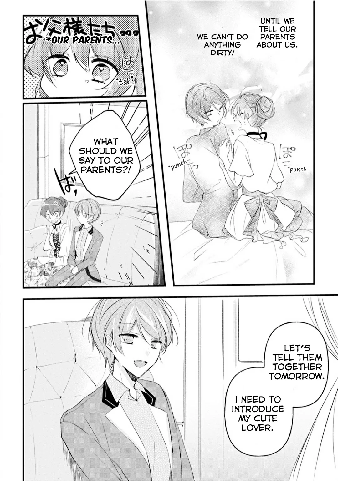 Why Don't You Lift Up That Skirt And Show Me Yours, Sister? Chapter 11 page 31