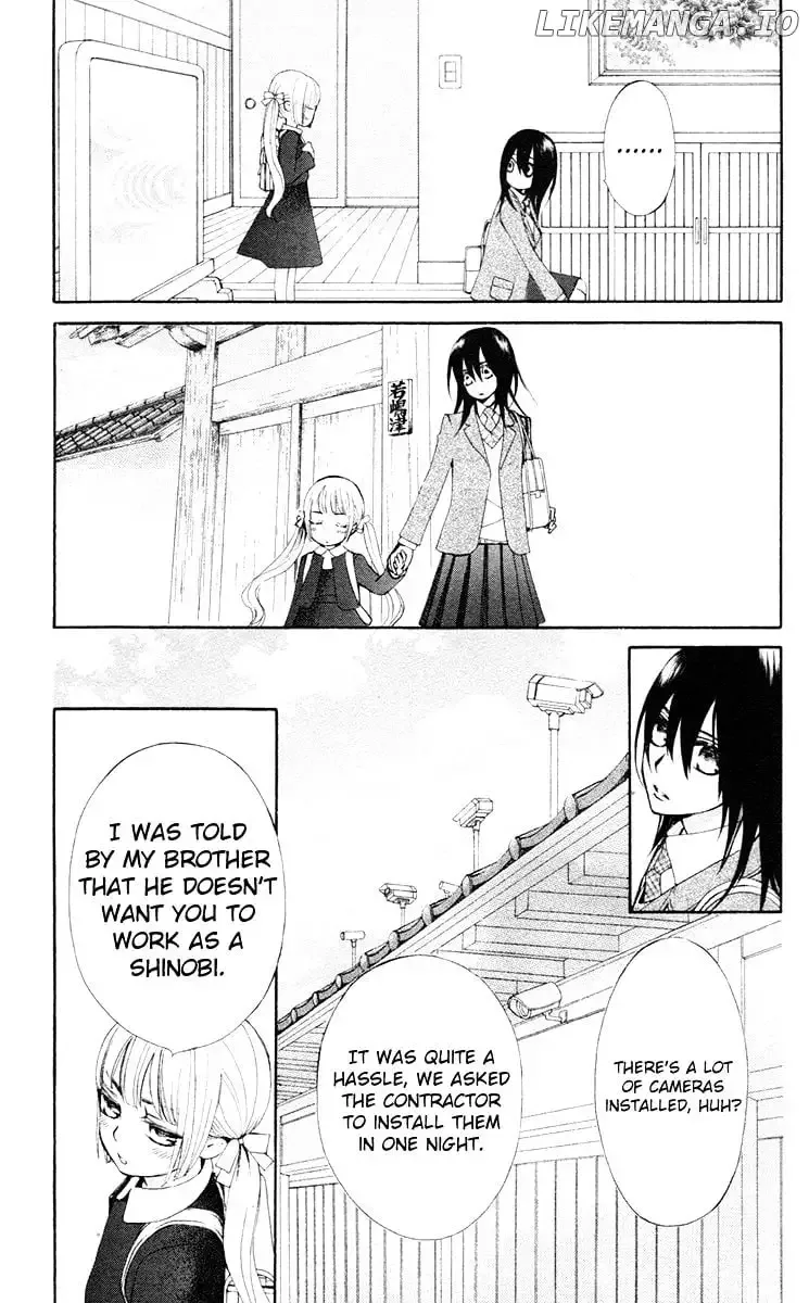 Shuriken to Pleats Chapter 8 page 13